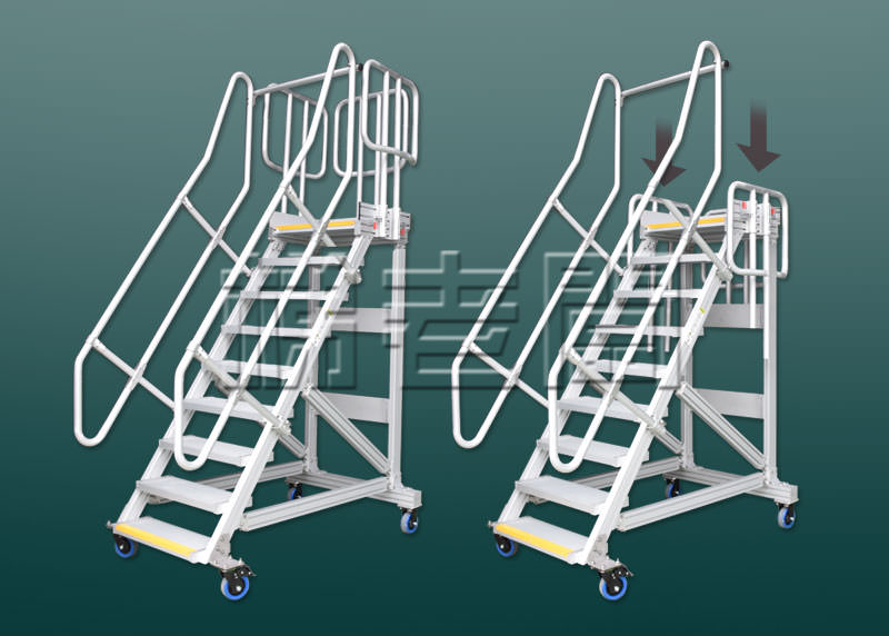 伸降護欄說明-梯老闆訂製梯具